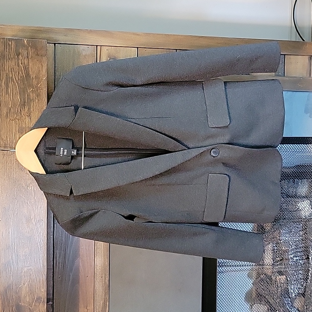 NWOT J. Crew 365 Gray Blazer Jacket  8 Petite